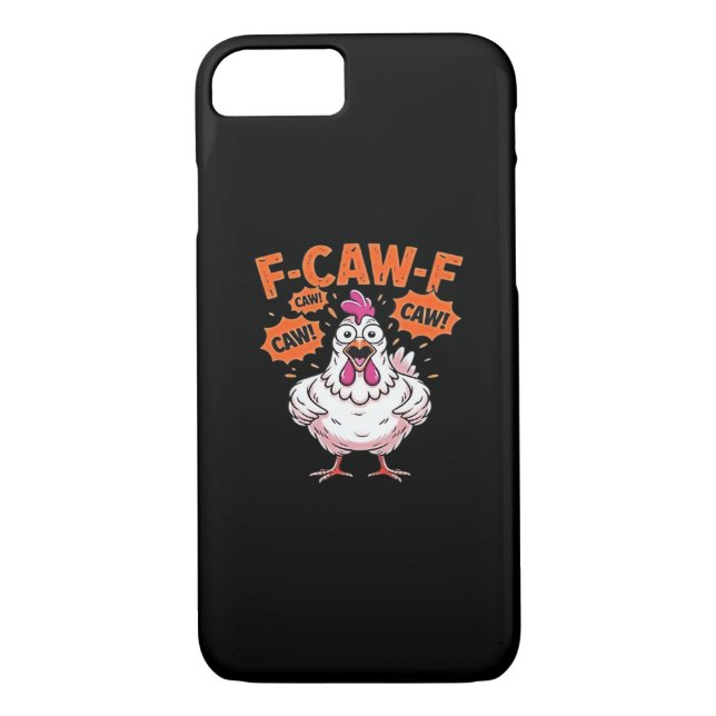 F-Caw-F Chicken Classic Cool Unique Case-Mate iPhone Hülle (Rückseite)