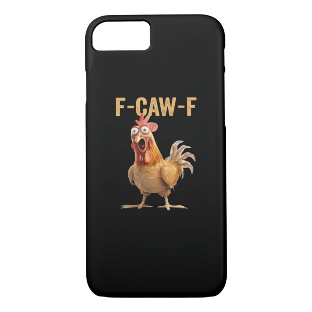 F-Caw-F Chicken Classic Creative Casual Case-Mate iPhone Hülle (Rückseite)