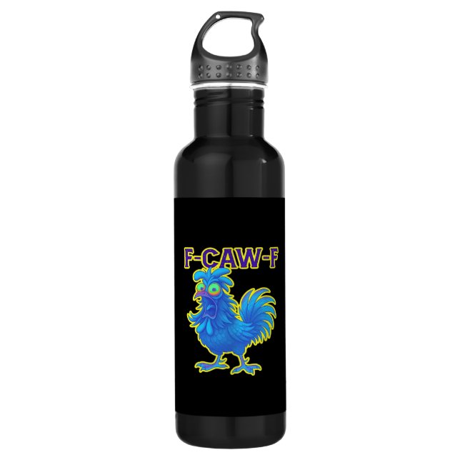 F-Caw-F Chicken Classic Creative Casual Edelstahlflasche (Vorderseite)