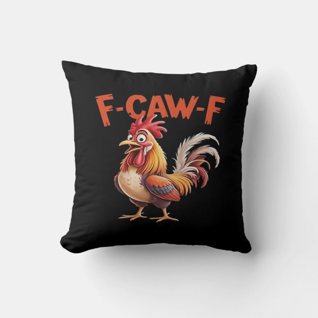 F-Caw-F Chicken Classic Creative Style Kissen (Vorderseite)
