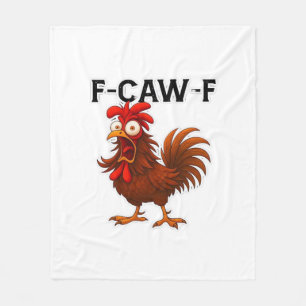 F-Caw-F Chicken Classic Fleecedecke