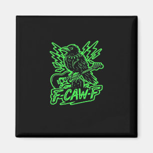 F-Caw-F Chicken Classic Minimal Clean Magnet