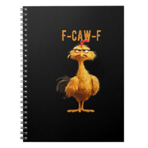 F-Caw-F Chicken Classic Retro-Stil Notizblock