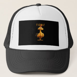 F-Caw-F Chicken Classic Retro-Stil Truckerkappe