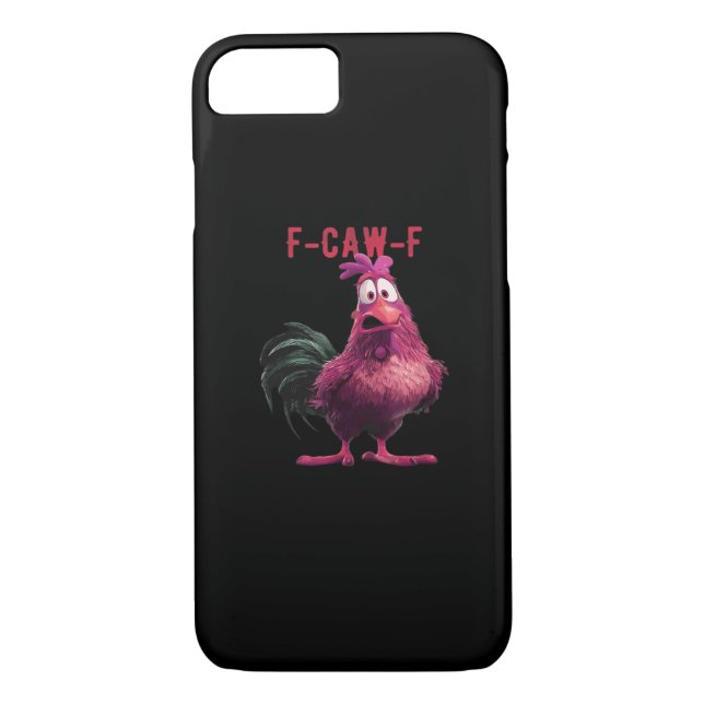 F-Caw-F-Chicken Essential Aesthetic Unique Case-Mate iPhone Hülle (Rückseite)