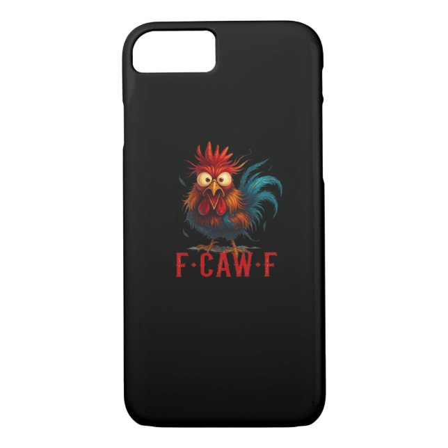 F-Caw-F Chicken Essential Basic Style Case-Mate iPhone Hülle (Rückseite)