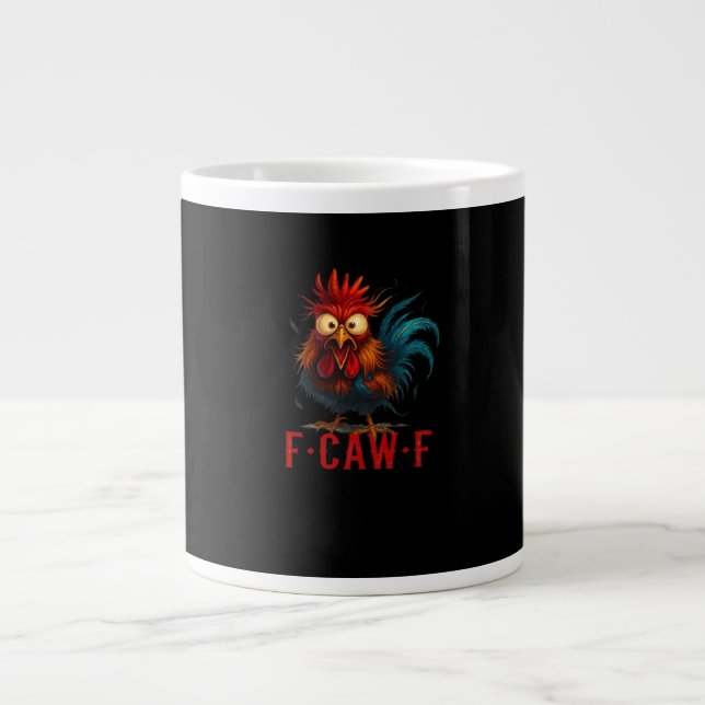 F-Caw-F Chicken Essential Basic Style Jumbo-Tasse (Vorderseite)