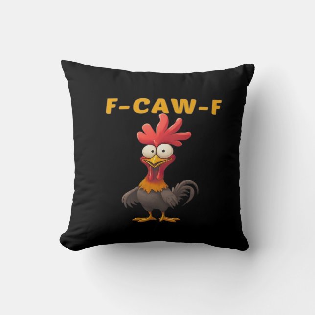 F-Caw-F-Chicken Essential Classic Aesthetic Unique Kissen (Vorderseite)