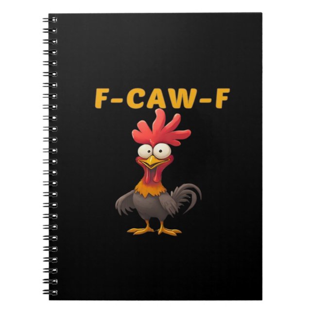F-Caw-F-Chicken Essential Classic Aesthetic Unique Notizblock (Vorderseite)