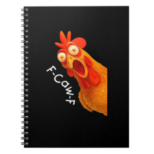 F-Caw-F Chicken Essential Classic Retro Notizblock