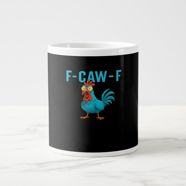 F-Caw-F-Chicken Essential Classic Style Jumbo-Tasse (Vorderseite)