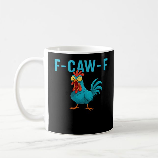 F-Caw-F-Chicken Essential Classic Style Kaffeetasse (Links)