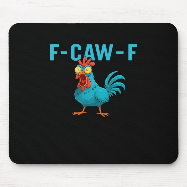 F-Caw-F-Chicken Essential Classic Style Mousepad (Vorne)