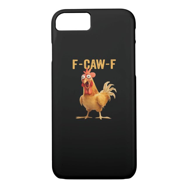 F-Caw-F-Chicken Essential Creative Casual Case-Mate iPhone Hülle (Rückseite)