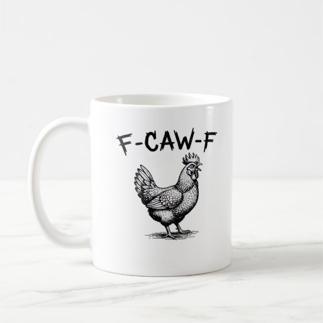F-Caw-F Chicken Essential Kaffeetasse (Links)