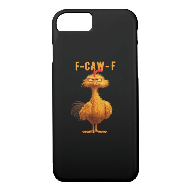 F-Caw-F-Chicken Essential Minimal Clean Case-Mate iPhone Hülle (Rückseite)