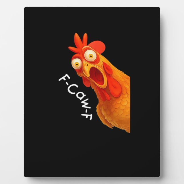 F-Caw-F Chicken Essential Minimal Clean Fotoplatte (Vorderseite)