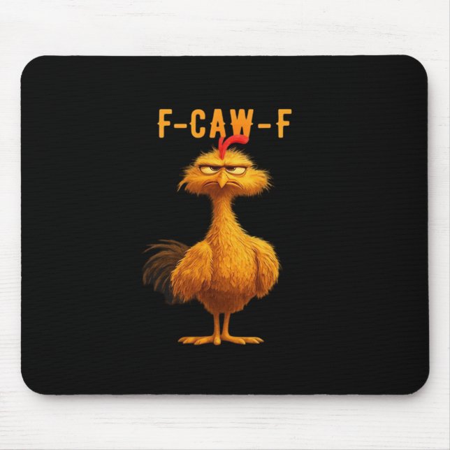 F-Caw-F-Chicken Essential Minimal Clean Mousepad (Vorne)