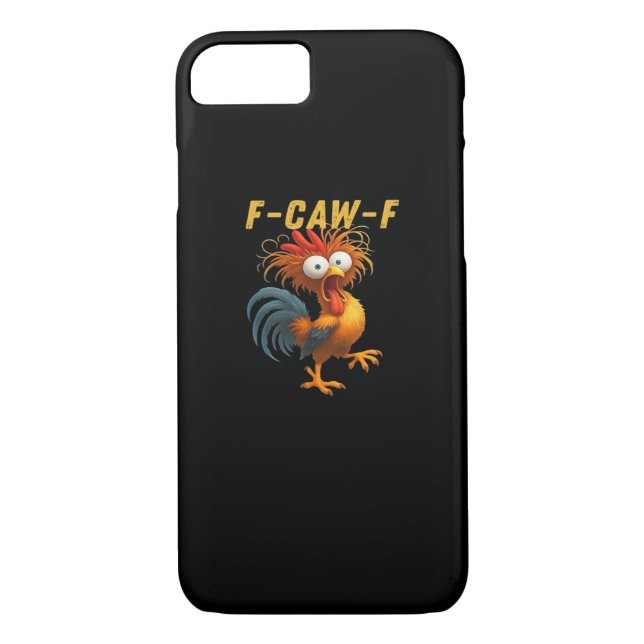 F-Caw-F-Chicken Essential Retro Classic Case-Mate iPhone Hülle (Rückseite)