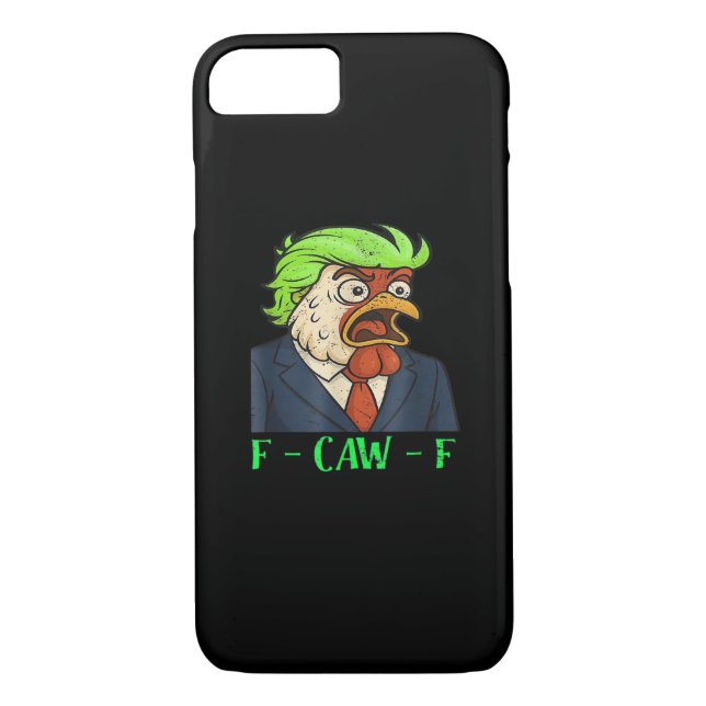 F-Caw-F Chicken Essential Simple Clean Case-Mate iPhone Hülle (Rückseite)