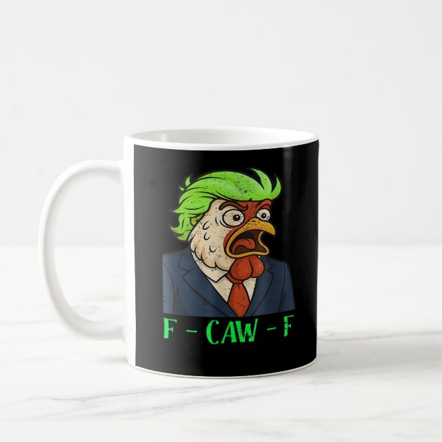 F-Caw-F Chicken Essential Simple Clean Kaffeetasse (Links)