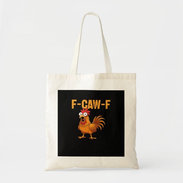 F-Caw-F-Chicken Essential Simple Design Tragetasche (Vorne)
