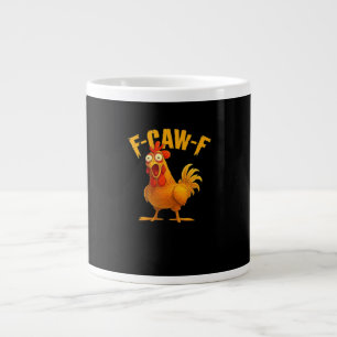F-Caw-F-Chicken Essential Vintage Cool Jumbo-Tasse