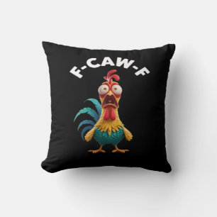 F-Caw-F Chicken F-Caw-F Chicken Klassisch Cool Ein Kissen