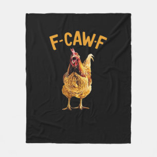 F-Caw-F-Chicken Klassischer Kreativer Stil Fleecedecke