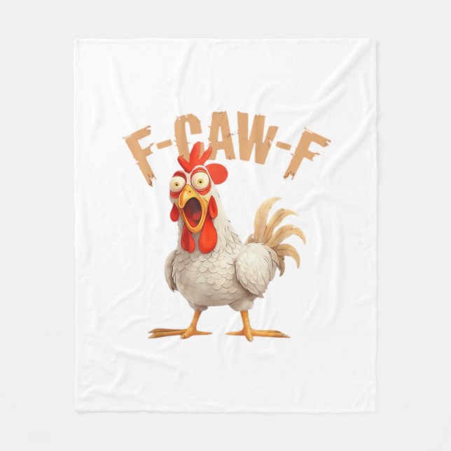 F-Caw-F Classic Aesthetic Style Fleecedecke (Vorderseite)
