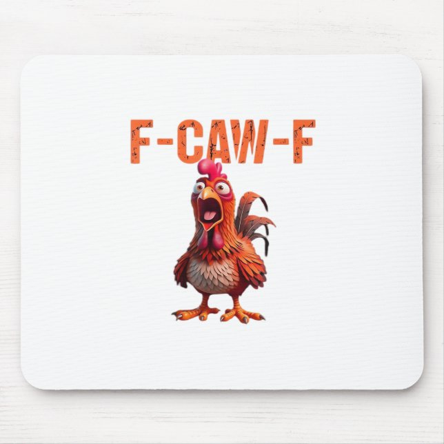 F-Caw-F Classic Basic Design Mousepad (Vorne)