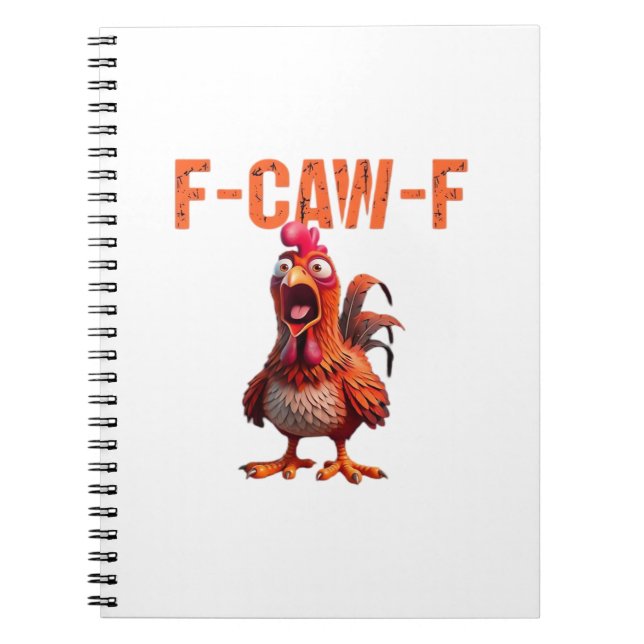 F-Caw-F Classic Basic Design Notizblock (Vorderseite)