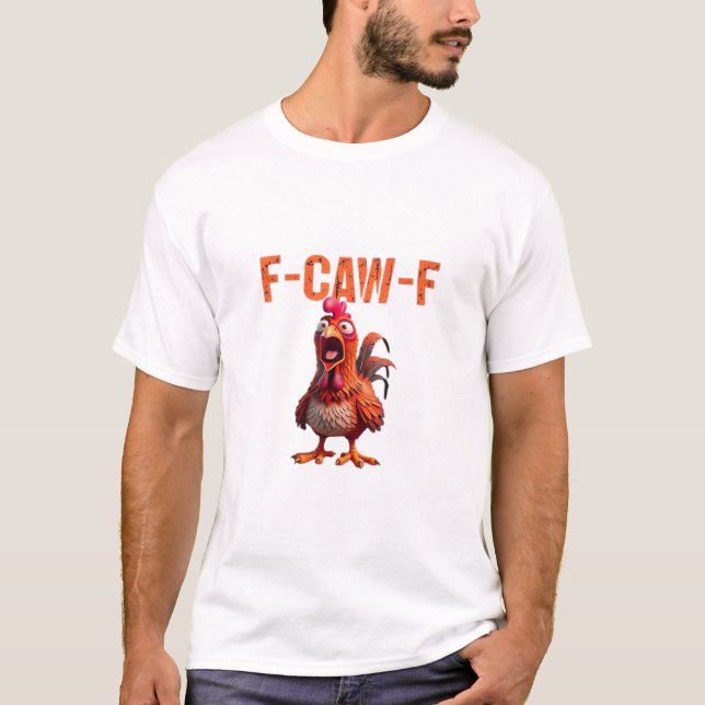 F-Caw-F Classic Basic Design T-Shirt (Vorderseite)