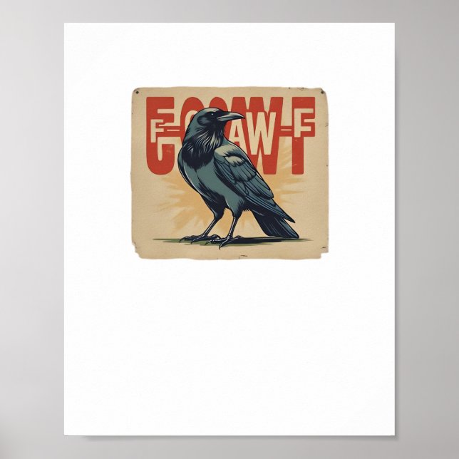 F-Caw-F Classic Classic Unique Poster (Vorne)