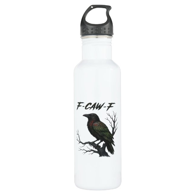 F-Caw-F Classic Cool Edelstahlflasche (Vorderseite)