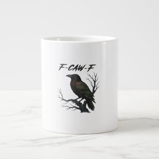 F-Caw-F Classic Cool Jumbo-Tasse (Vorderseite)