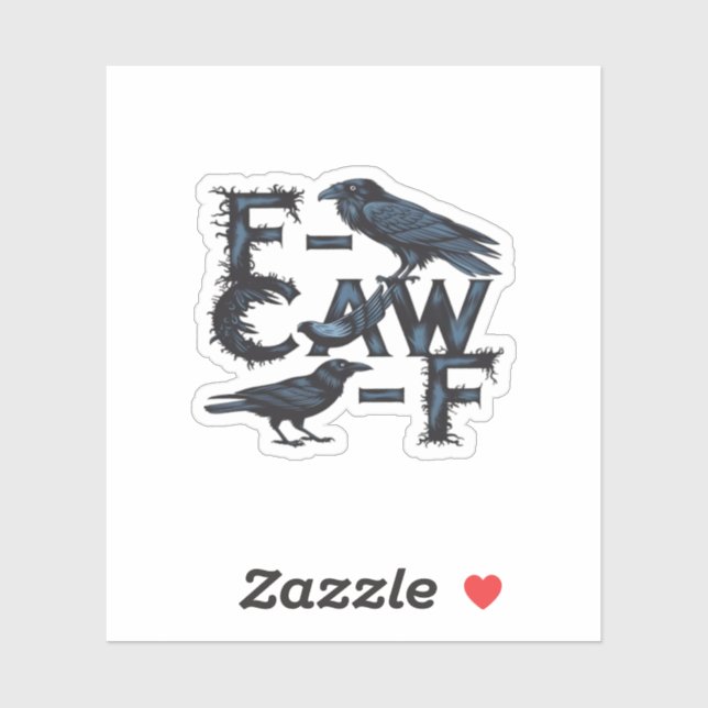 F-Caw-F Classic Creative Style Aufkleber (Blatt)