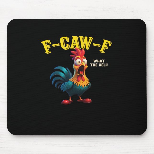 F Caw F Classic Design  Mousepad (Vorne)