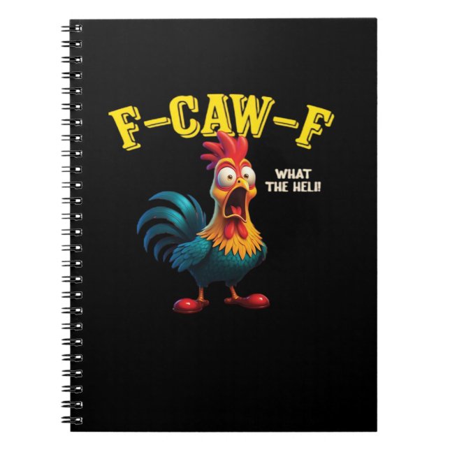 F Caw F Classic Design  Notizblock (Vorderseite)