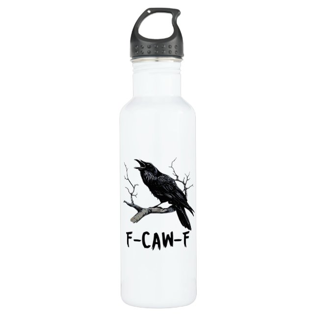 F-Caw-F Classic Minimal Clean Edelstahlflasche (Vorderseite)