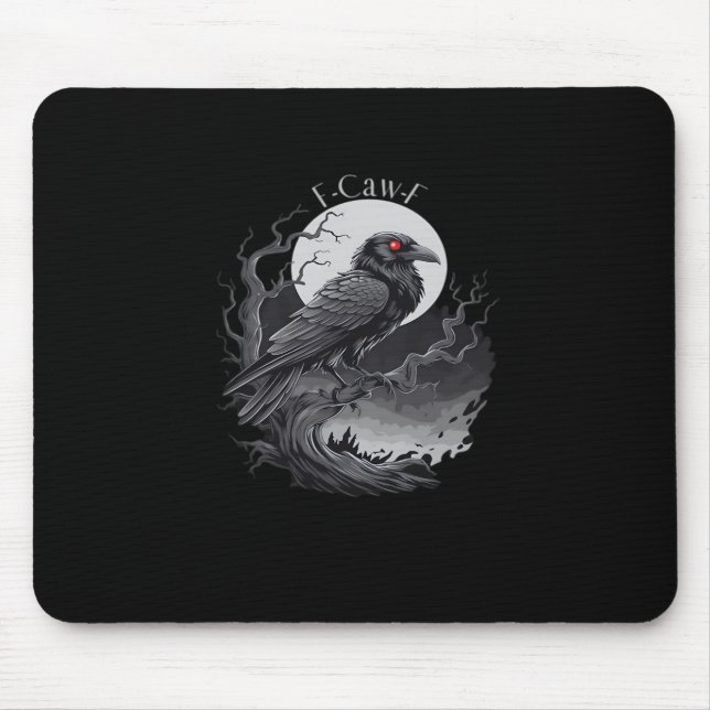 F-Caw-F Classic Minimal Clean Mousepad (Vorne)