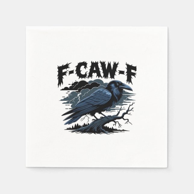 F-Caw-F Classic Minimal Clean Serviette (Vorderseite)