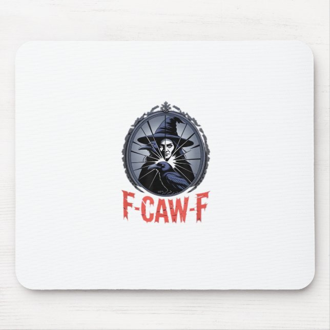 F-Caw-F Classic Retro Graphic Mousepad (Vorne)