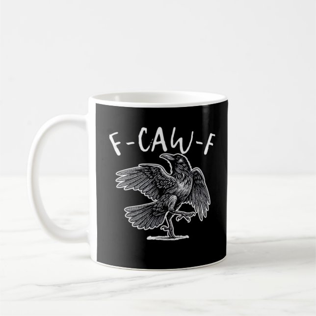 F-Caw-F Classic Retro Kaffeetasse (Links)