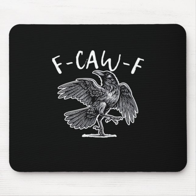 F-Caw-F Classic Retro Mousepad (Vorne)
