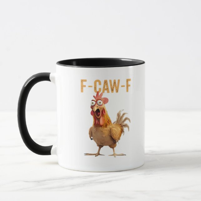 F-Caw-F Classic Retro Style Tasse (Links)