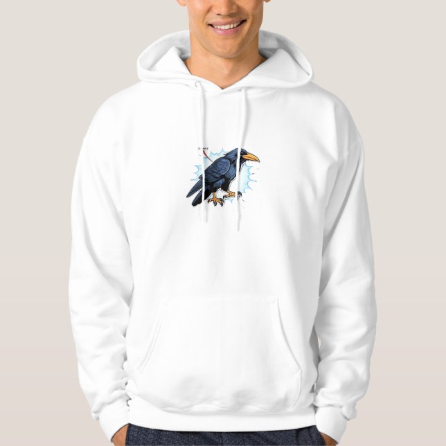 F-Caw-F Classic Simple Clean Hoodie (Vorderseite)