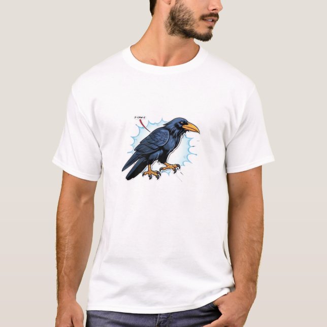 F-Caw-F Classic Simple Clean T-Shirt (Vorderseite)