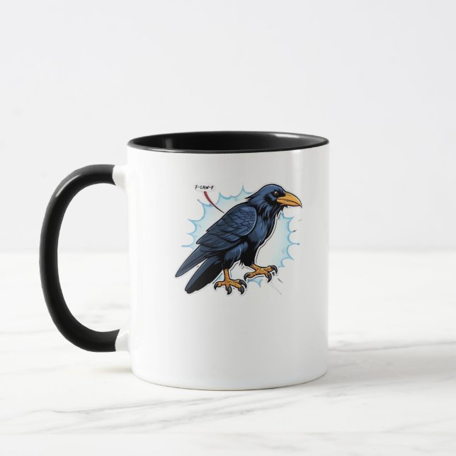 F-Caw-F Classic Simple Clean Tasse (Links)