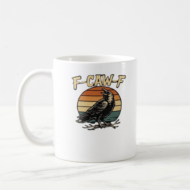 F-Caw-F Classic Vintage Art Kaffeetasse (Links)